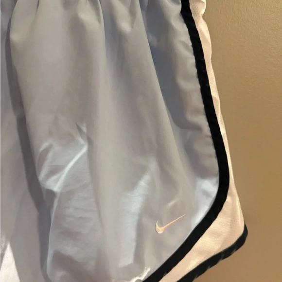Nike Women's Light Blue Running Shorts - Picture 2 of 6